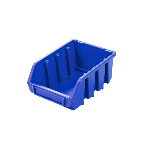 PROREGAL SuperSparSet 40x Sichtlagerbox 2 HxBxT 7,5 x 11,6 x 16,1 cm Polypropylen Blau