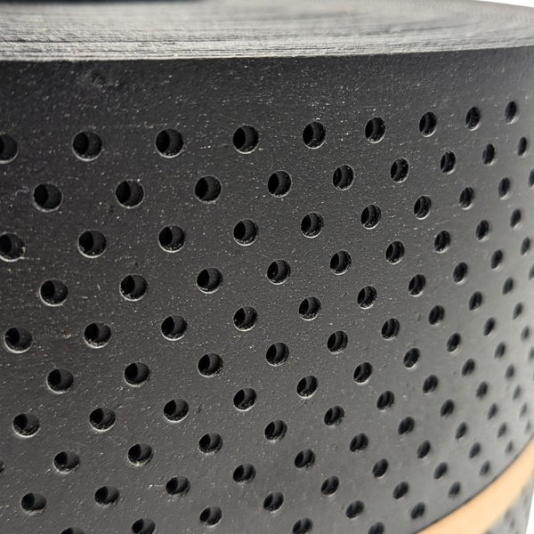 Nahaufnahme eines perforierten Lüftungsbandes