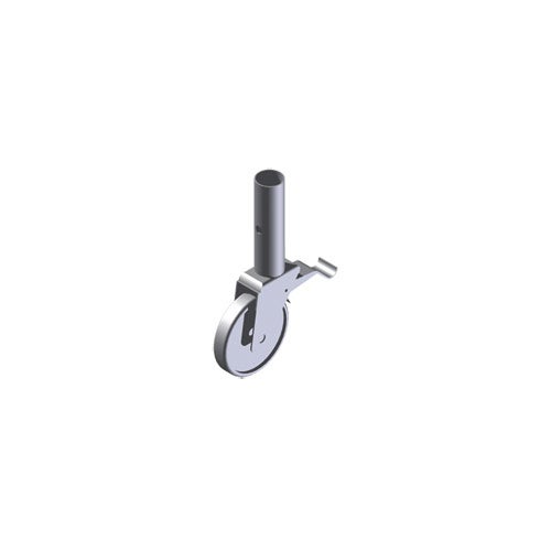 Metallstange mit Gabelkopf und Schraube