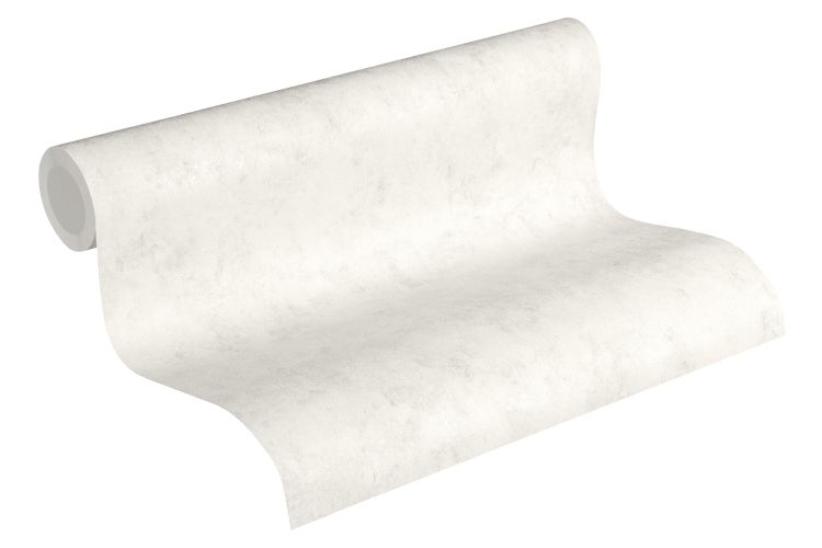 Helle Tapete mit dezenter Struktur