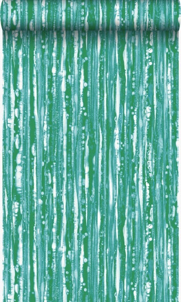 Origin Wallcoverings Tapete Streifen Grün - 53 cm x 10.05 m - 347222