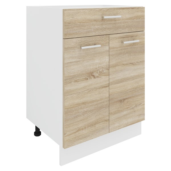 Küchenschrank B 60 cm Unterschrank Schublade Esilo