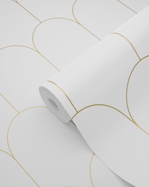 Tapetenrolle mit grafischem Muster für die Wandgestaltung