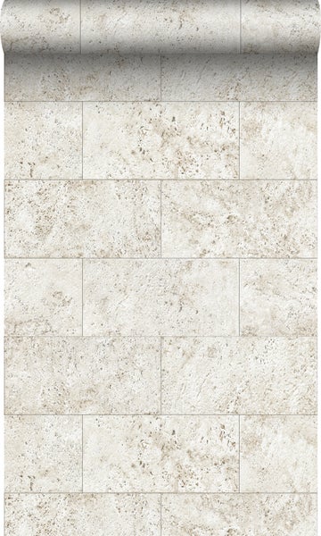 Origin Wallcoverings Tapete Stein-Optik Beige - 53 cm x 10.05 m - 347579