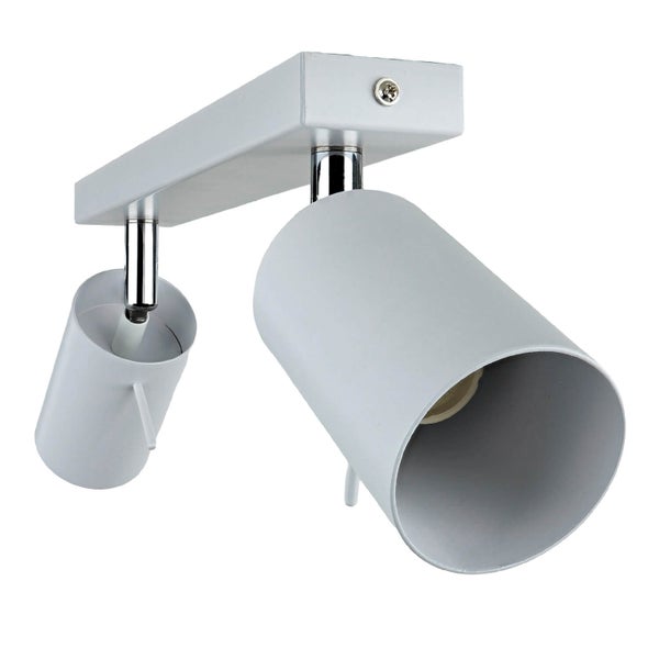 Deckenleuchte mit zwei Strahlern