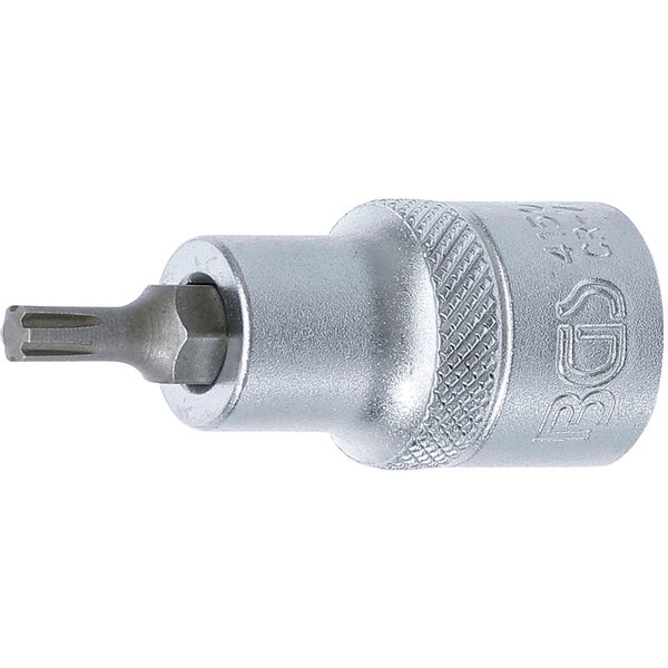 BGS Bit-Einsatz Antrieb Innenvierkant 12,5 mm (1/2) Keil-Profil (für RIBE) M5 - 4150