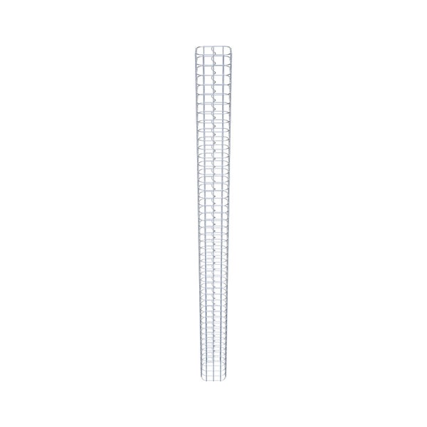 Gabionensäule 17 x 17 cm, MW 5 x 5 cm eckig - Höhe: 2,30 m