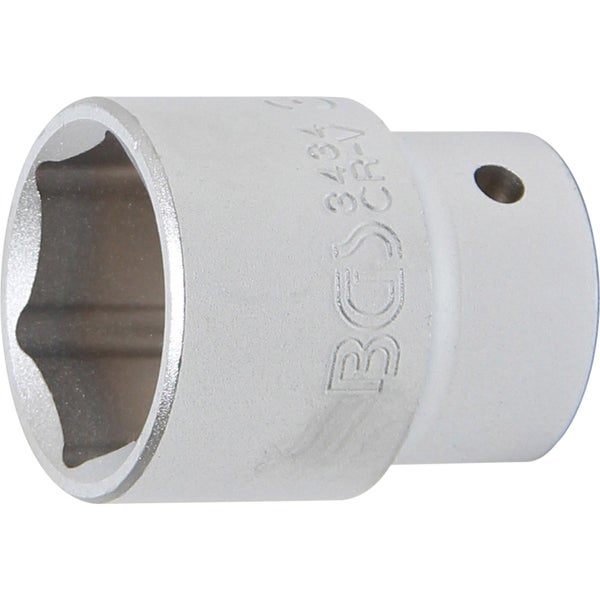 BGS Steckschlüssel-Einsatz Sechskant Antrieb Innenvierkant 20 mm (3/4) SW 34 mm - 3434