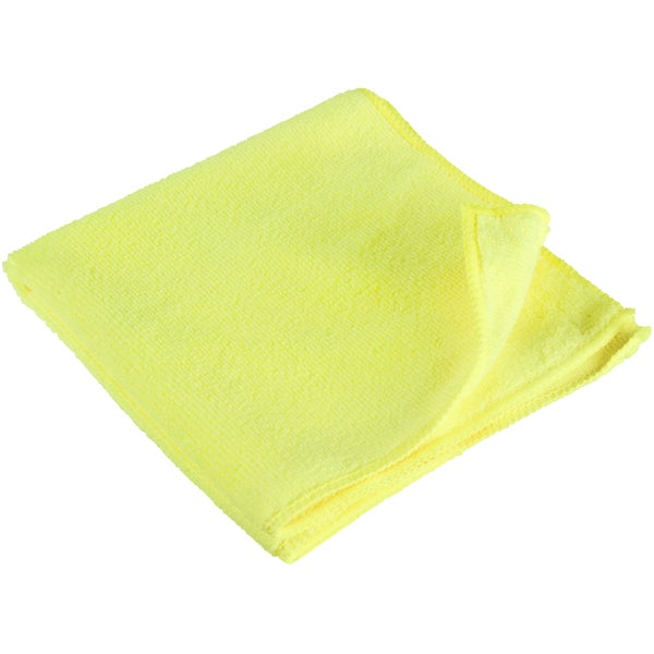 Gelbes Mikrofasertuch