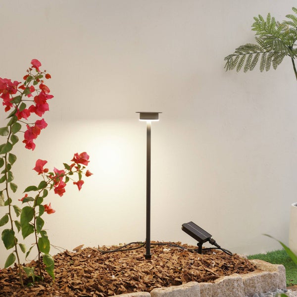 Lindby LED Lyris (Modern) in Schwarz aus Aluminium (1 flammig, )