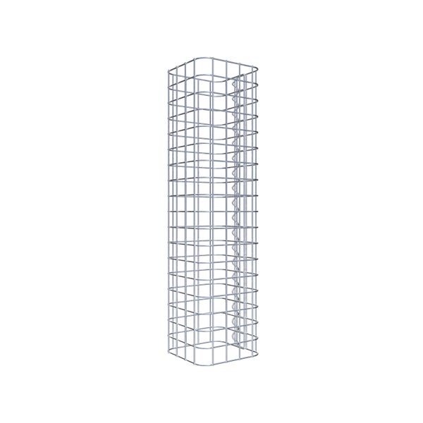 Gabionensäule 22 x 22 cm MW 5 x 5 cm eckig - Höhe: 0,90 m