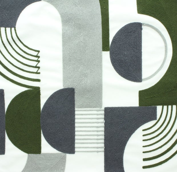 FRANK FLECHTWAREN | Kissenhülle Abstrakt, POLYESTER, 45 x 45 cm