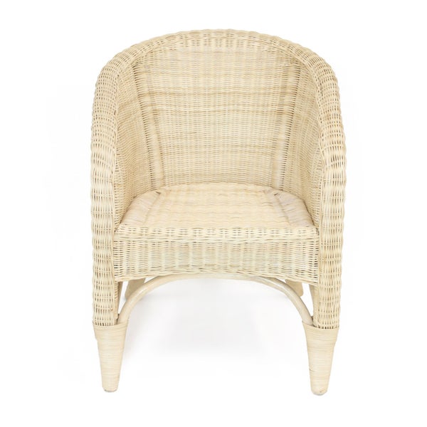 Korbsessel aus Rattan