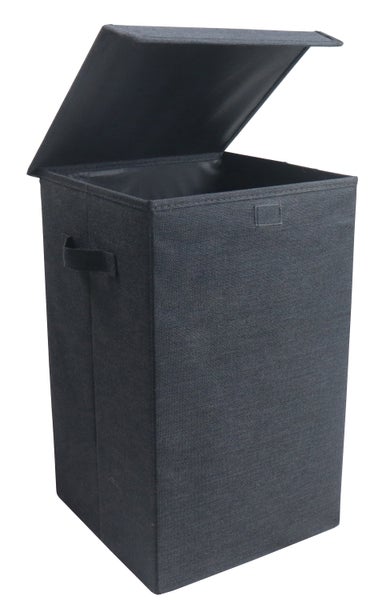 Wäschekorb Wäschebox Stoffbox mit Deckel Dreso M