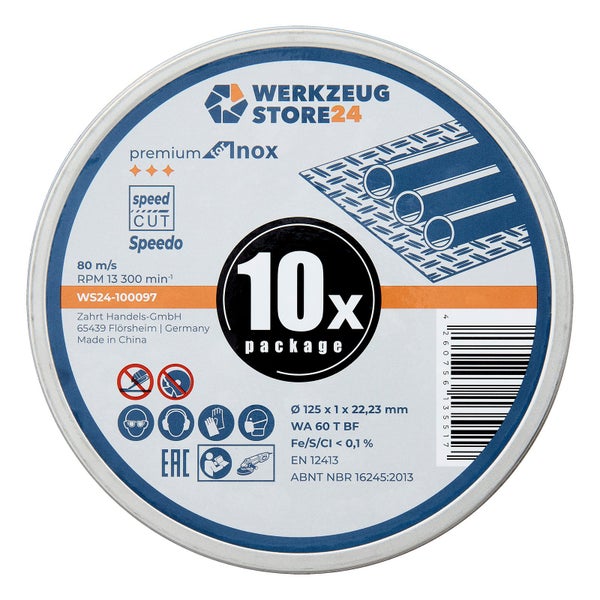 Werkzeug Store24 Trennscheibe im 10er-Pack