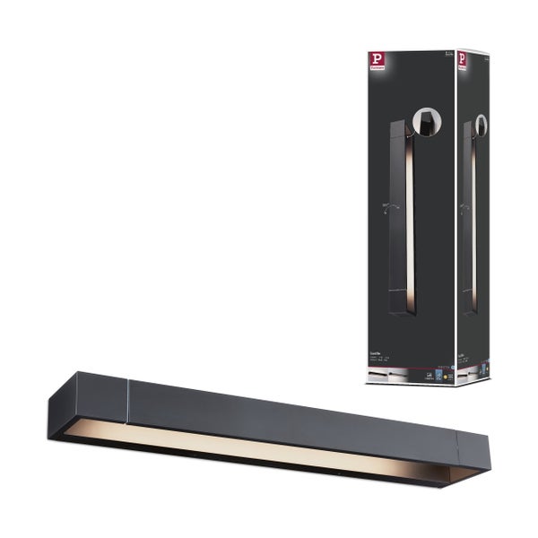 Drei Deckeneinbaustrahler aus Metall