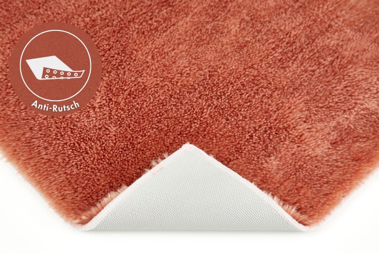 Badematte Florida 60 x 100 cm in Rostrot
