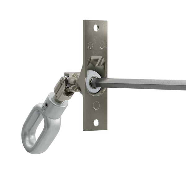 Drehbarer Anschlagpunkt zur Befestigung mit Inbusschlüssel