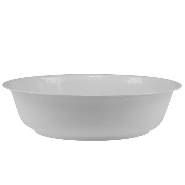 Runde, weiße Schüssel
