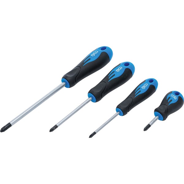 Kreuzschlitz-Schraubendreher Set mit vier Teilen