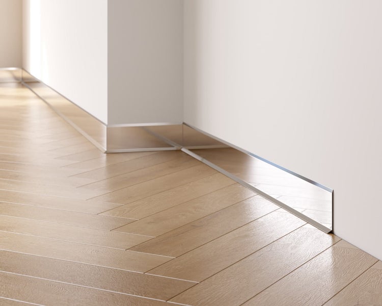 Szene mit einer Fußleiste im Raum