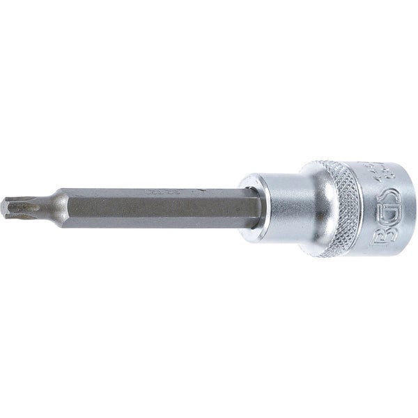 BGS Bit-Einsatz Länge 100 mm Antrieb Innenvierkant 12,5 mm (1/2) T-Profil (für Torx) T27 - 4467