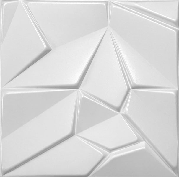 Polystyrol XPS Styropor 3D Paneelen Deckenpaneelen Dekoren 50x50cm 3mm stärke Merkur Weiß