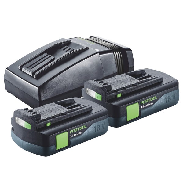 Festool CARVEX PSBC 420-Basic Akku Pendelstichsäge 18 V 120 mm Brushless + 2x Akku 3,0 Ah + Ladegerät + Systainer
