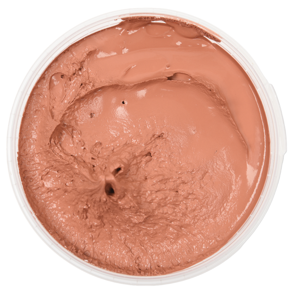 Offener Eimer mit Spachtelmasse