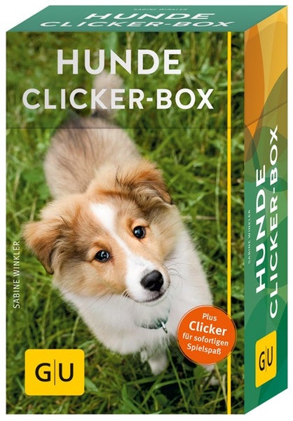 Hunde-Clicker-Box Plus Clicker für sofortigen Spielspaß