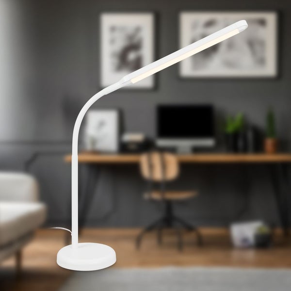 LED Schreibtischlampe Tischlampe Büroleuchte Dimmbar Touch Warmweiß Schwenkbar