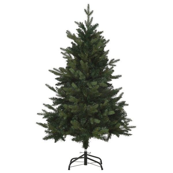 HOMCOM Weihnachtsbaum, Ø85 x 120H cm, PVC, Grün