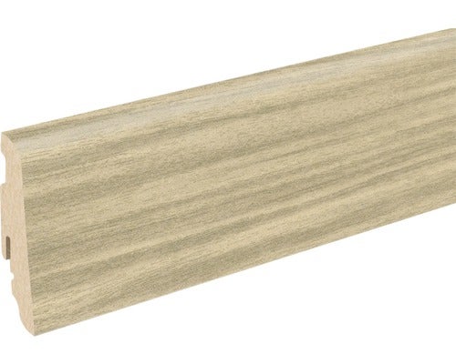 Sockelleiste FU060L Teak matt foliert 19x58x2400 mm