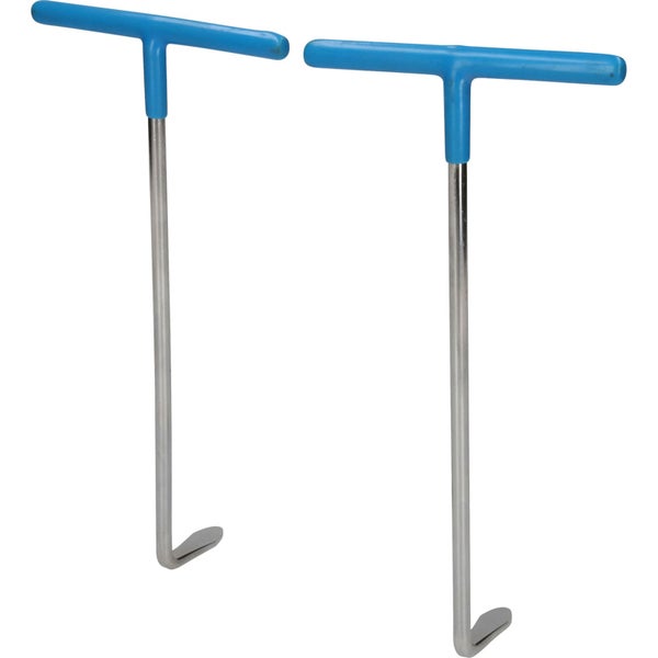 Zweiteiliges Auspuffgummi-Montage Werkzeug mit T-Griff und 200 mm Länge