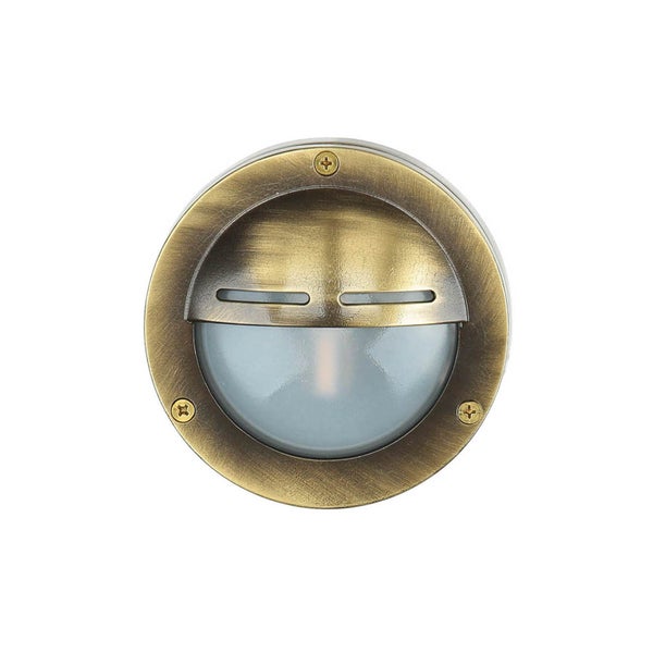 Runde Wandleuchte für den Außenbereich