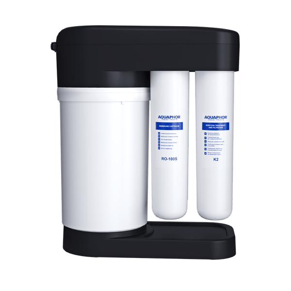 Aquaphor Wasserfilteranlage mit drei Filterkartuschen