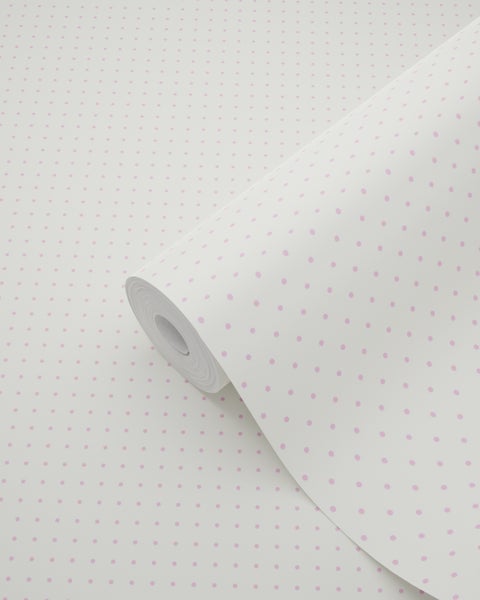 Tapetenrolle mit Punktmuster