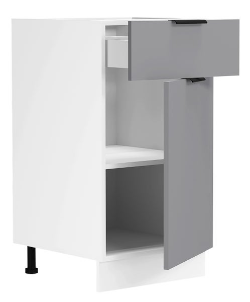 Küchenschrank 40 cm Unterschrank Schublade Fasola