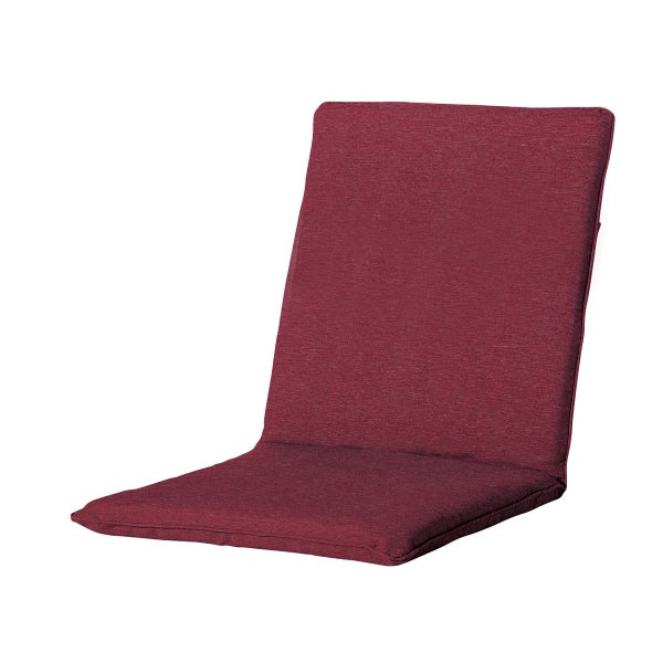 Stuhlauflage Stapelstuhl Panama bordeaux - ca. 97x49 cm - 4er-Set