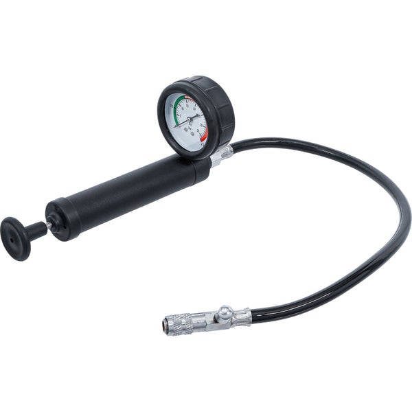 Unterdruckpumpe mit Manometer und Schlauch