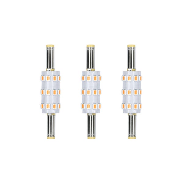 Drei LED-Leuchtmittel