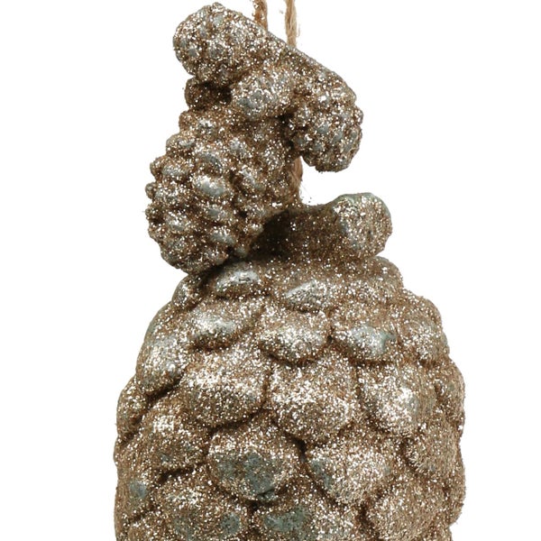 Dekorative Zapfen-Hängefigur für Weihnachten