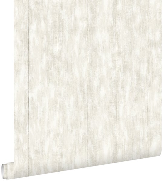 ESTAhome Tapete Holz-Optik Beige - 53 cm x 10,05 m - 128008