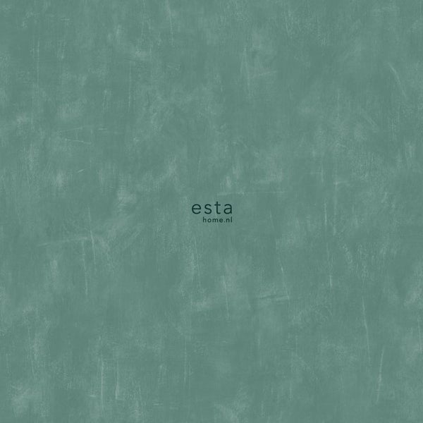 Esta Home Logo auf Wandtapete mit Kreideeffekt