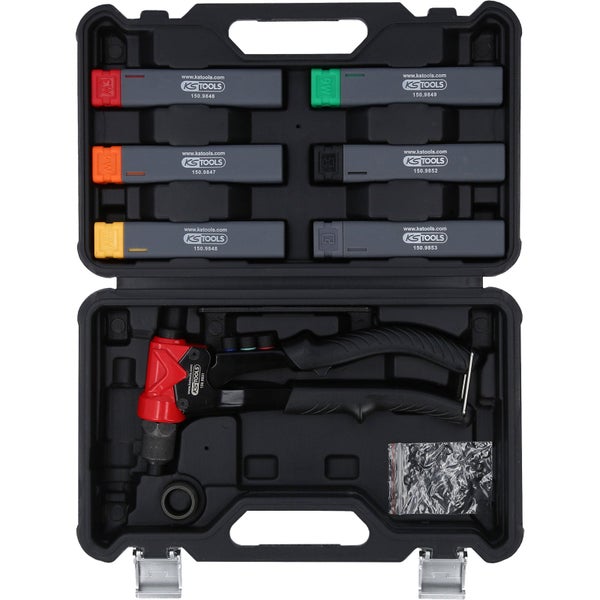 KS Tools Blindnietzangen Satz in Werkzeugkoffer