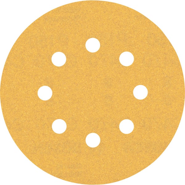 Bosch 50x Expert C470 Schleifpapier mit 8 Löchern für Exzenterschleifer 125 mm G 150 - 2608901120