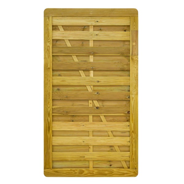 Holzzaun Gartentür aus Holzlatten