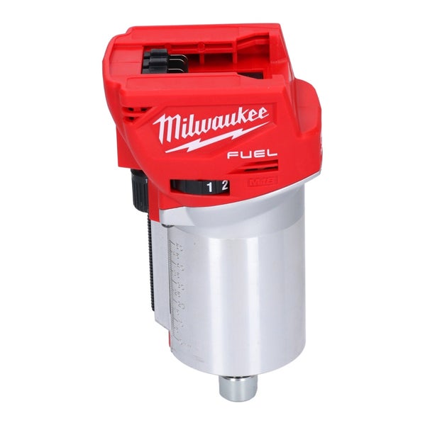 Milwaukee M18 FUEL Akku-Kantenfräse Motoreinheit mit Tiefenskala und Geschwindigkeitsregler
