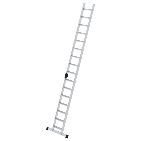 Ausziehleiter aus Aluminium mit mehreren Sprossen