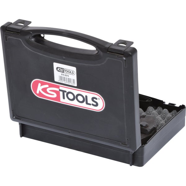 KS Tools Logo auf Werkzeugsatz im Koffer